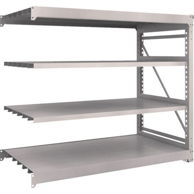 TRUSCO スチールラック M10型重量棚 1800X900XH1500 4段 連結 ネオグレー M10-5694B NG 1台(1個)（直送品）
