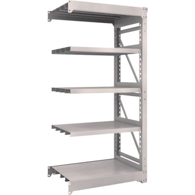 TRUSCO スチール製重量ボルト式棚 M10型 W900×D620×H1815 5段 連結 ネオグレー M10-6365B NG（直送品）