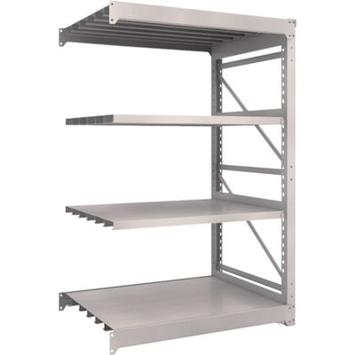 TRUSCO スチールラック M10型重量棚 1200X900XH1800 4段 連結 ネオグレー M10-6494B NG 1台(1個)（直送品）