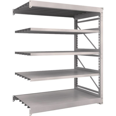 TRUSCO スチール製重量ボルト式棚 M10型 W1500×D900×H1815 5段 連結 ネオグレー M10-6595B NG（直送品）
