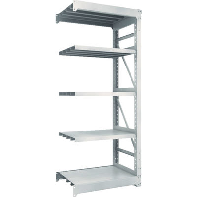 TRUSCO スチールラック M10型重量棚 900X620XH2100 5段 連結 ネオグレー M10-7365B NG 1台(1個)（直送品）