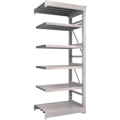 TRUSCO スチール製重量ボルト式棚 M10型 W900×D620×H2115 6段 連結 ネオグレー M10-7366B NG（直送品）