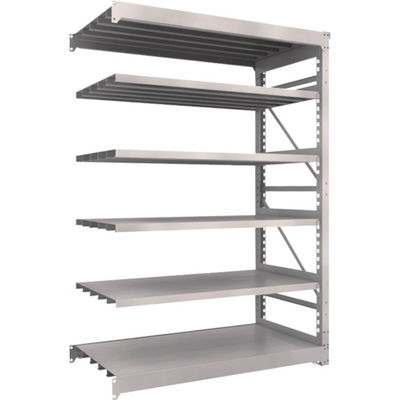 TRUSCO スチール製重量ボルト式棚 M10型 W1500×D760×H2115 6段 連結 ネオグレー M10-7576B NG（直送品）