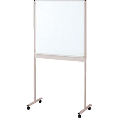 トラスコ中山 TRUSCO ミーティングボード白暗線入 スチール製ホワイトボード900X900 WMG-33SA 1台 520-4453（直送品）