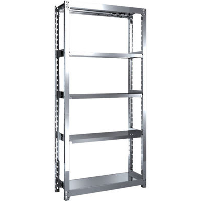 トラスコ中山 TRUSCO ステンレス棚 ステンレス軽中量棚 単体 W860XD300XH1800 5段 SM2-6335 1台(1個)（直送品）