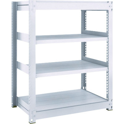 TRUSCO TUG型中量ボルトレス棚 450kg 単体型 1255×776×H1200 4段 TUG450-44J-4 1台(1個)（直送品）