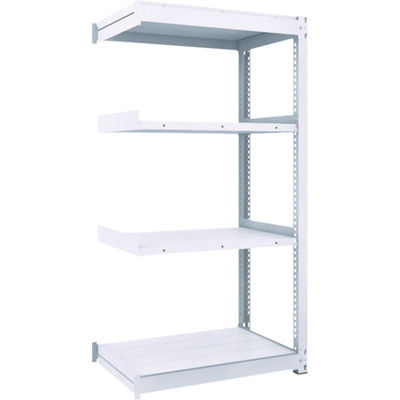 トラスコ中山 TRUSCO TUG型中量棚450kg 連結 1200X626XH1800 4段 TUG450-64L-4B 1台(1個)（直送品）