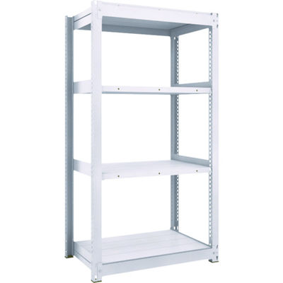 トラスコ中山 TRUSCO TUG型中量棚450kg 単体 1555X476XH1800 4段 TUG450-65S-4 1台(1個)（直送品）