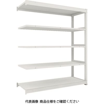 トラスコ中山 TRUSCO TUG型中量棚450kg 連結 900X476XH2100 5段 TUG450-73S-5B 1台(1個)（直送品）