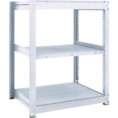 トラスコ中山 TRUSCO TUG型中量棚600kg単体型 1555X776XH1200 3段 TUG600-45J-3 1台(1個)（直送品）