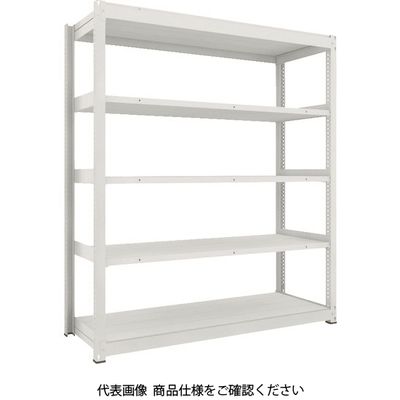 TRUSCO TUG型中量ボルトレス棚 600kg 単体型 955×476×H2100 5段 TUG600-73S-5 1台(1個)（直送品）