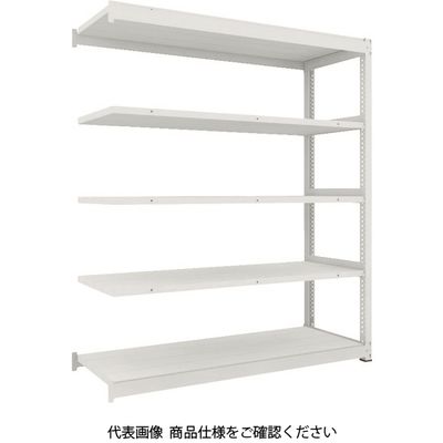 TRUSCO TUG型中量ボルトレス棚 600kg 連結型 1200×926×H2100 5段 TUG600-74Z-5B 1台(1個)（直送品）