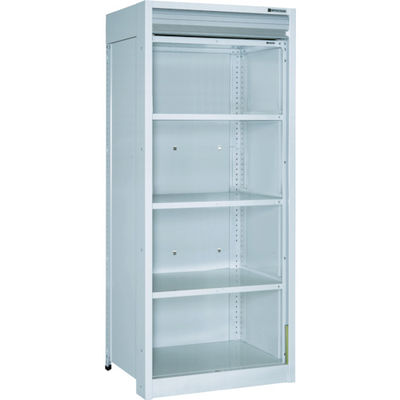 トラスコ中山 TRUSCO 軽中量棚150型 シャッター付棚900×450×H1800 5段 TLA63S-25MC 1台(1個)（直送品）