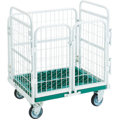 トラスコ中山 TRUSCO 折りたたみ式網台車 アミーゴカーゴ 600X800 AMG-1 1台 765-7668（直送品）