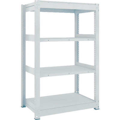 トラスコ中山 TRUSCO TUG型中量棚300kg 単体 1555X926XH1500 4段 TUG300-55Z-4 1台(1個)（直送品）