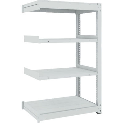 トラスコ中山 TRUSCO TUG型中量ボルトレス棚 600kg 連結型 900×926×H1500 4段 TUG600-53Z-4B 1台(1個)（直送品）