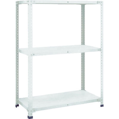 トラスコ中山 TRUSCO 軽量150型中棚ボルトレス棚 W1500XD300XH1200 3段 TLA45K-13 1台(1個)（直送品）