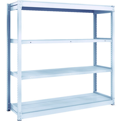 トラスコ中山 TRUSCO TUG型軽中量棚200kg単体 1540X474XH1500 4段 TUG200-55S-4 1台(1個)（直送品）