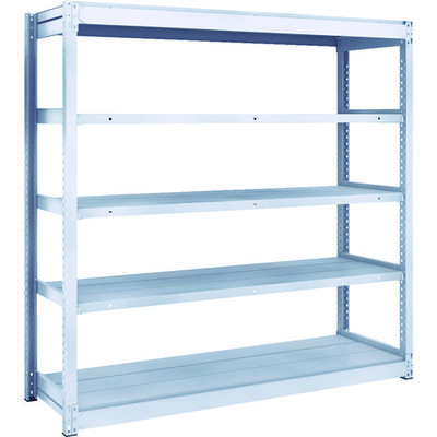 TRUSCO TUG型軽中量ボルトレス棚 200kg 単体型 1540×474×H1500 5段 TUG200-55S-5 1台(1個)（直送品）