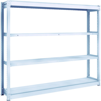 トラスコ中山 TRUSCO TUG型軽中量棚200kg単体 1840X324XH1500 4段 TUG200-56K-4 1台(1個)（直送品）