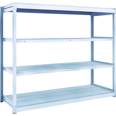 トラスコ中山 TRUSCO TUG型軽中量棚200kg単体 1840X624XH1500 4段 TUG200-56L-4 1台(1個)（直送品）