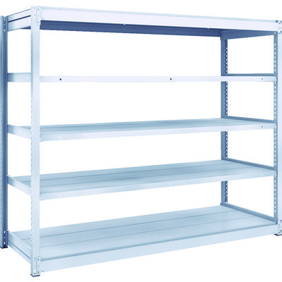 TRUSCO TUG型軽中量ボルトレス棚 200kg 単体型 1840×624×H1500 5段 TUG200-56L-5 1台(1個)（直送品）