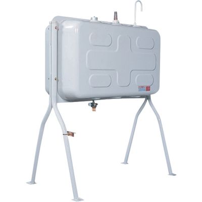 ダイケン 屋外用灯油タンク ホームタンク標準脚490型 HTK490S 1台 797-3110（直送品）