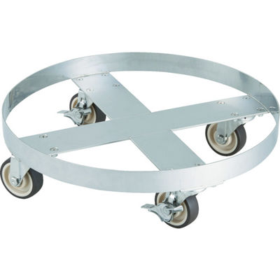 トラスコ中山 TRUSCO SUS304 ドラム缶台車 250L ステン金具 NU車輪 SD-250-SNU 1台 818-5151（直送品）