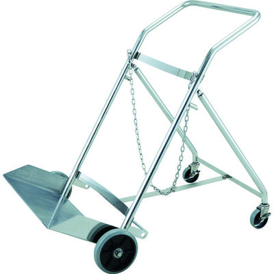 トラスコ中山 TRUSCO SUS304 ドラム缶運搬車 ASDR-1 1台 818-9407（直送品）