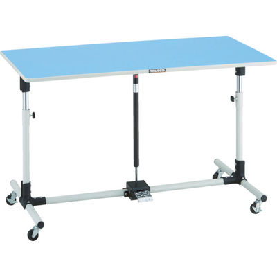 トラスコ中山 TRUSCO 上下調節機能付作業台600X600XH700ー950 車輪付 JM-6060GC 1台 819-5113（直送品）