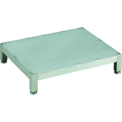 トラスコ中山 TRUSCO ステンレスステップ 1段式 500X400XH100 SUF-5410 1台 820-2995（直送品）