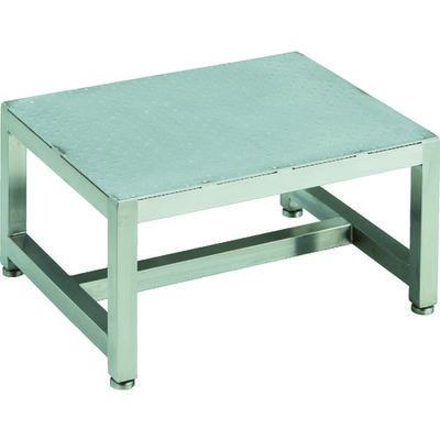 トラスコ中山 TRUSCO ステンレスステップ 1段式 500X400XH250 SUF-5425 1台 820-2996（直送品）