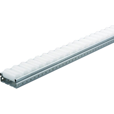 TRUSCO ピッキングラック用 樹脂ホイールコンベヤ φ36ワイド P50×L2400 V-3670UP-50-2400 1台（直送品）