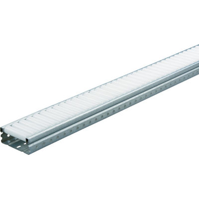 TRUSCO ピッキングラック用 樹脂ホイールコンベヤ φ18ワイド P20×L2400 V-1870UP-20-2400 1台（直送品）