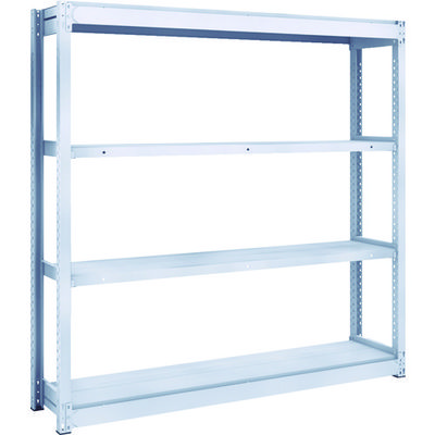 トラスコ中山 TRUSCO TUG型軽中量棚200kg単体 1540X324XH1500 4段 TUG200-55K-4 1台(1個)（直送品）