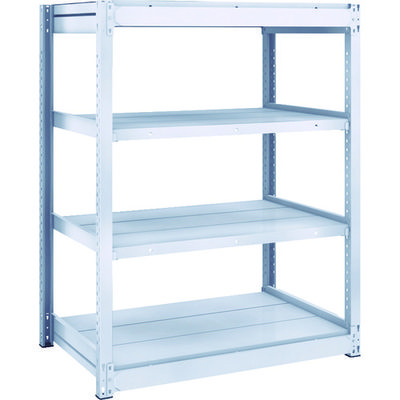 TRUSCO TUG型軽中量ボルトレス棚 200kg 単体型 940×624×H1200 4段 TUG200-43L-4 1台(1個)（直送品）