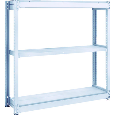 トラスコ中山 TRUSCO TUG型軽中量棚200kg単体 1240X324XH1200 3段 TUG200-44K-3 1台(1個)（直送品）