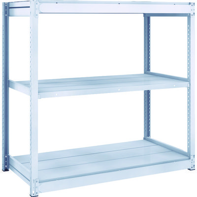 トラスコ中山 TRUSCO TUG型軽中量棚200kg単体 1240X624XH1200 3段 TUG200-44L-3 1台(1個)（直送品）
