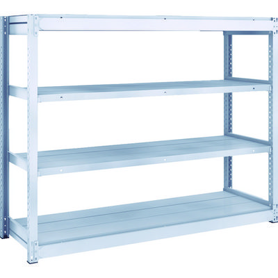 TRUSCO TUG型軽中量ボルトレス棚 200kg 単体型 1540×474×H1200 4段 TUG200-45S-4 1台(1個)（直送品）