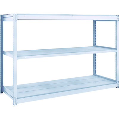 トラスコ中山 TRUSCO TUG型軽中量棚200kg単体 1840X624XH1200 3段 TUG200-46L-3 1台(1個)（直送品）