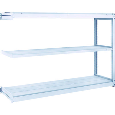 トラスコ中山 TRUSCO TUG型軽中量棚200kg連結 1840X474XH1200 3段 TUG200-46S-3B 1台(1個)（直送品）