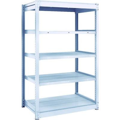 TRUSCO TUG型軽中量ボルトレス棚 200kg 単体型 940×624×H1500 5段 TUG200-53L-5 1台(1個)（直送品）