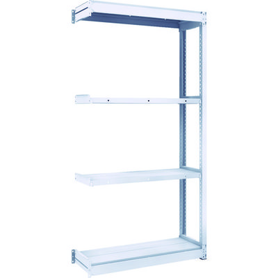 トラスコ中山 TRUSCO TUG型軽中量棚200kg連結 940X324XH1800 4段 TUG200-63K-4B 1台(1個)（直送品）