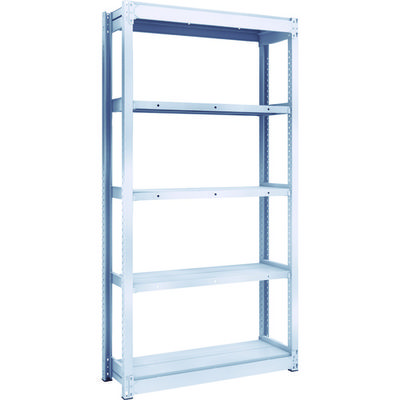 TRUSCO TUG型軽中量ボルトレス棚 200kg 単体型 940×324×H1800 5段 TUG200-63K-5 1台(1個)（直送品）