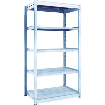 TRUSCO TUG型軽中量ボルトレス棚 200kg 単体型 940×624×H1800 5段 TUG200-63L-5 1台(1個)（直送品）