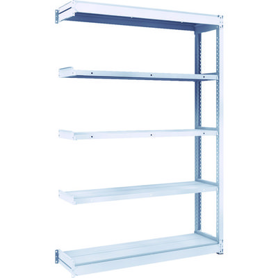 TRUSCO TUG型軽中量ボルトレス棚 200kg 連結型 1240×324×H1800 5段 TUG200-64K-5B 1台(1個)（直送品）