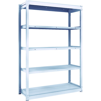 TRUSCO TUG型軽中量ボルトレス棚 200kg 単体型 1240×474×H1800 5段 TUG200-64S-5 1台(1個)（直送品）