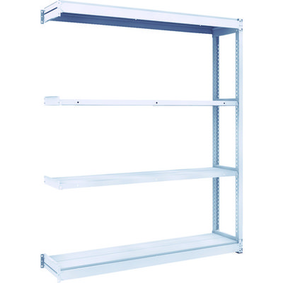 トラスコ中山 TRUSCO TUG型軽中量棚200kg連結 1540X324XH1800 4段 TUG200-65K-4B 1台(1個)（直送品）