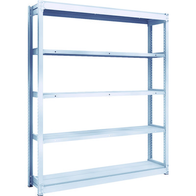 TRUSCO TUG型軽中量ボルトレス棚 200kg 単体型 1540×324×H1800 5段 TUG200-65K-5 1台(1個)（直送品）