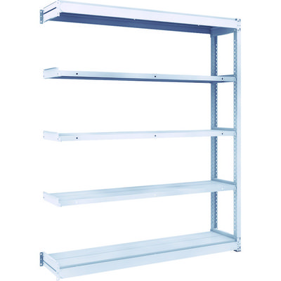 TRUSCO TUG型軽中量ボルトレス棚 200kg 連結型 1540×324×H1800 5段 TUG200-65K-5B 1台(1個)（直送品）